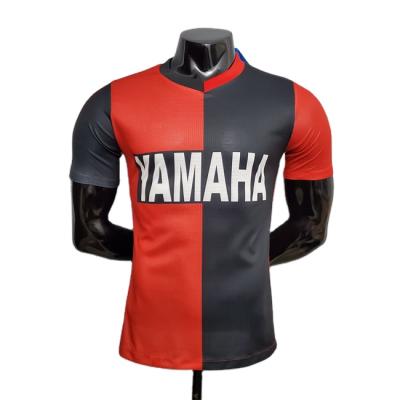 China Hot Selling Newell Boy Quick Dry Old 93-94 Red And Black Soccer Jerseys for sale