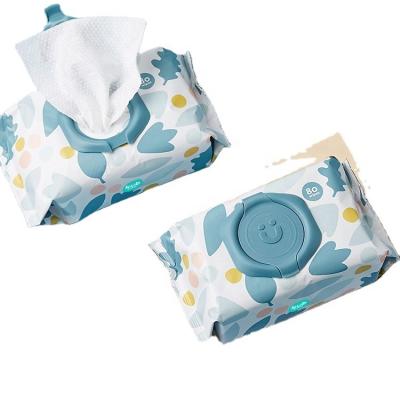 China KUB Baby Cleaning Hand And Mouth Wipes Special Newborn Baby Wet Tissue With Sealed Cap for sale