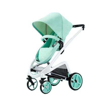 China Aluminum Alloy KUB High-View Shock Absorbing Stroller Can Sit And Lie Baby Stroller Baby Pram for sale