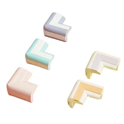 China 4PCS Table Corner Edge Protection Cover Baby Safety Edge Furniture Protector NBR L Shaped Corner Bumper Material Friendly for sale