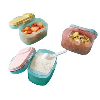 China Portable Freshness Preservation KUB Baby Milk Powder Box Outlet Snack Fruit Food Storage Box for sale