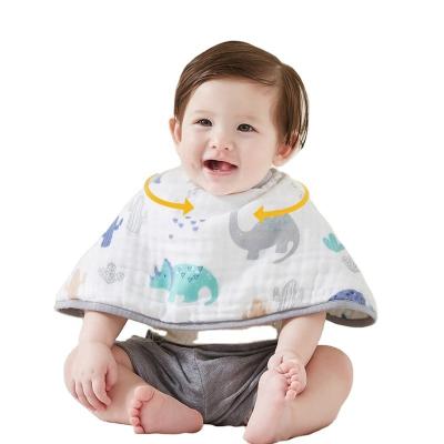 China 100% Cotton KUB Baby Saliva Towel Bib Waterproof Bib Anti-Spitting Milk Newborn Milk Pads Burp Cloth for sale