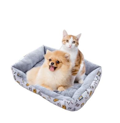 China Multi-colors Lovely Sustainable New Arrival Dog House Pet Beds For Dogs Pet Bed Removable for sale