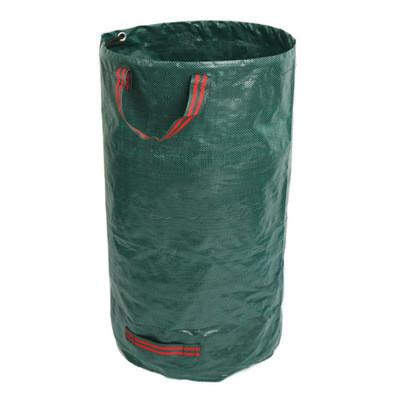 China Simply 120 Liters PP Garden Lawn Waste Bags Waste Bag Gardening Bag Leaf Sack Waste Rack for sale