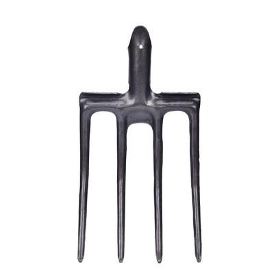 China Simply High Quality 4 Prong Steel Agricultural Garden Cultivating DIY Tools Garden Fork Fork Head for sale