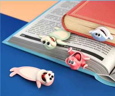 China Wacky Cute 3D Silicone Cartoon Palz Ocean Landmarks Syrup Animal Stationery for Kids and Students, Reading Presents, Gifts for sale