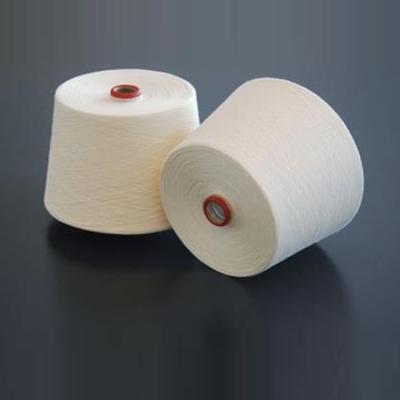 China Sustainable High Quality sustainable cotton blended polyester yarn 21S recycled soft blended yarn for sale