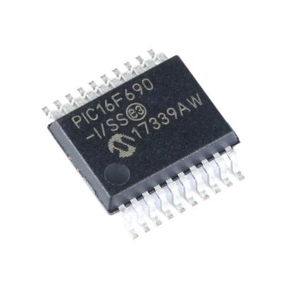 China 8-bit Microcontrollers - MCU in PIC16F690T-I/SS Stock Electronics IC Component Chip SSOP-20 for sale