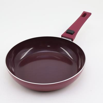 China Good Sustainable Selling High Quality Aluminum Forged Non Stick Liner Marble Pan for sale