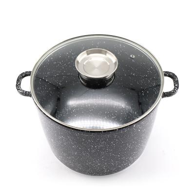 China High Capacity Sustainable Plant Die Casting Aluminum Deep Pot Stock Pot With Induction Deep Bottom Casserole for sale