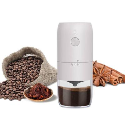 China Mini Kitchen Coffee Grinder Machine Viable Small Portable Coffee Grinder With USB Auto Filling for sale