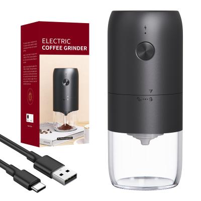 China Newest Sustainable Electric Coffee Grinder Coffee Bean Grinder With Rechargeable Battery for sale