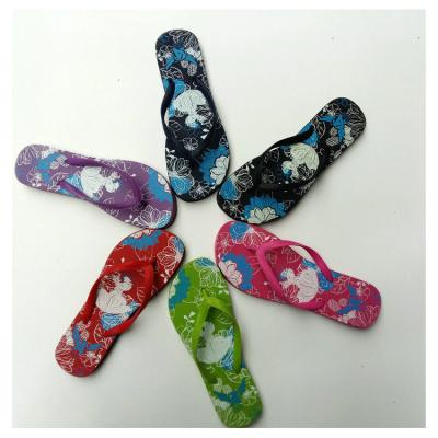 China Usb Wholesale Women's Flip Flops Printed Men's Flip Flops Couples Foreign Trade Gifts Sandals Slippers for sale