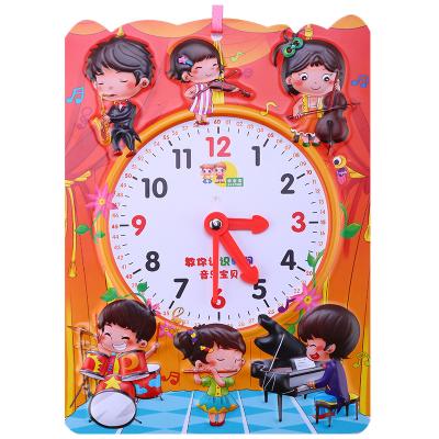 China 3D embossed English timetable chart with sport cartoon characters for sale