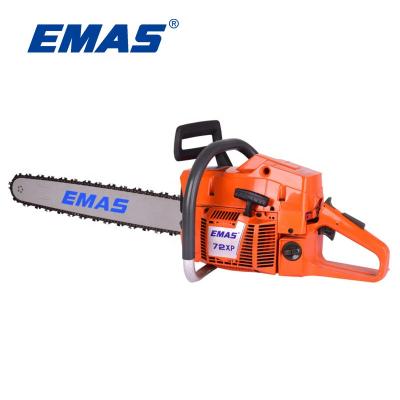 China Hot Sale EMAS 2-Stroke And Power Garden Tools 72cc Professional Chainsaw for sale