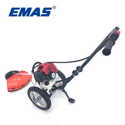 China EMAS 52CC WB520S Mini Rice Paddy Cutter Agricultural Rice Harvester for sale