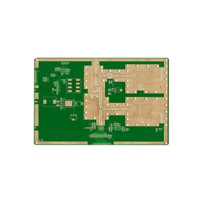 China Green Solder Mask High Frequency Circuit Board Multi- Layer Prototype PCB One Stop Service for sale