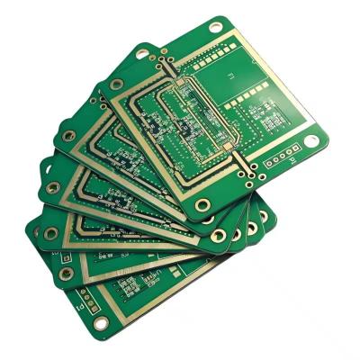 China Multilayer High Frequency PCB Circuit Board Groen soldeermasker met blinde begraven vias Te koop