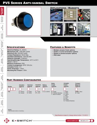 China SPST Momentary Push Button Switch OFF / ON Dome 2A 36VDC Electronic Components for sale