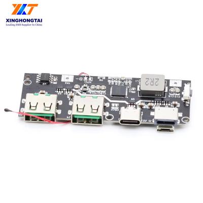 중국 빠른 충전 22.5W 파워 뱅크 PCB 보드 5 포트 양방향 모바일 파워 모듈 회로 보드 지원 QC4 + PD3.0 판매용