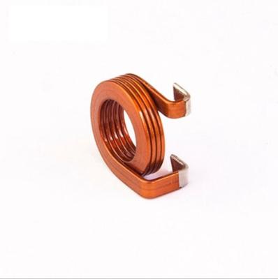 China Filter manufacturer mass production of multilayer tightly wound hollow inductors, flat coils for sale