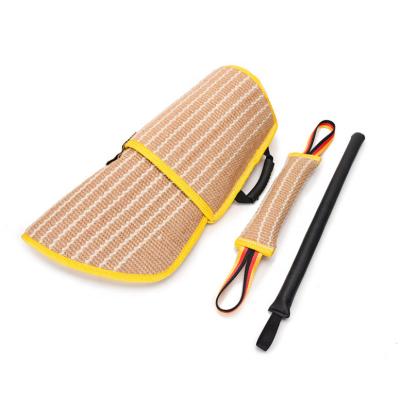 China Stocked Dog Bite Training Set, Double-Layer Dog Bite Sleeve, Durable Dog Bite Suit Professional Pet Training Equipment for sale