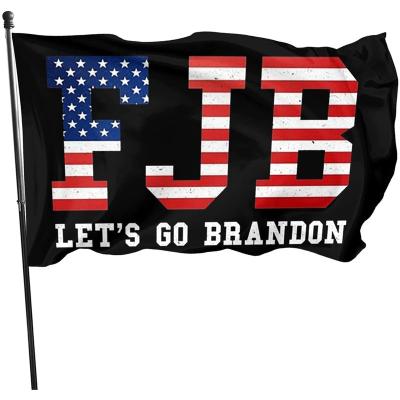 China FLY 3 5Ft Indoor Outdoor Let s Go Brandon Banners FJB Flags for sale