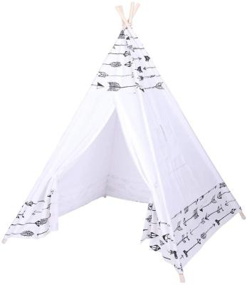 China Trigone/V-Type Ground Nail Arrow Pattern Kids Toys Baby Dollhouse Tent Indian Outdoor Indoor Camping Tents Kids Indian Teepee Tent for sale