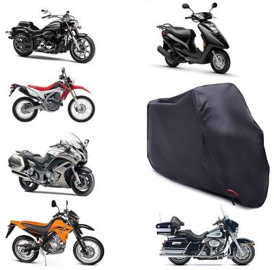 China Durable Waterproof And UV Warterproof And UV Protection Motorcycle Cover Cap For Outdoor With Heavy Duty 300D Fabric for sale