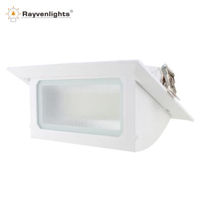 China 30W 40W 4000K Aluminum Rectangular White SMD LED Shop Light for comercical lighting for sale