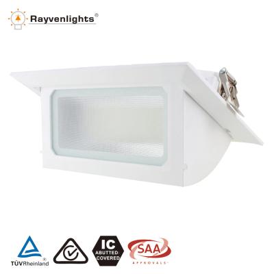 China Downlights CE Rohs SAA 40w led rectangular shoplight for sale