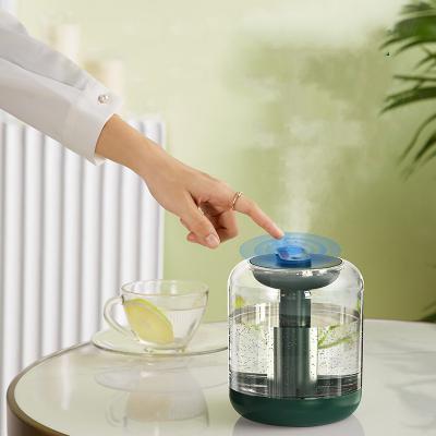 China Latest Car Style Room Mini Fogger Sprayer Personal Space Innovative Portable Air Humidifier for sale