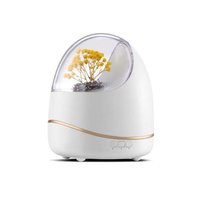 China Car Humidifier 2 in 1 Home Mute Intelligent Aromatherapy Humidifier Flower Aroma Diffuser Air Humidifier for sale