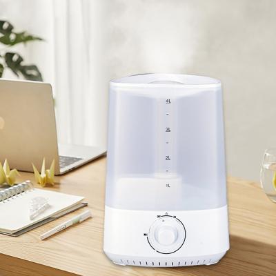 China Factory 4L Cool Mist Cool Fill Ultra Quiet Humidifiers For Baby Bedroom for sale