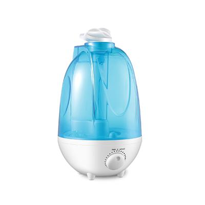 China Hotel Cool Mist Quiet Ultrasonic For Large Room 360 Rotation Spout Adjustable Auto Shut Off Humidifiers for sale