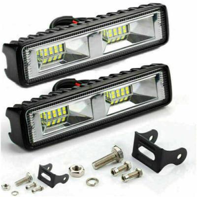 China Automobile Small Work Light 16LED New Single-row 48W Type Led Light Bar for sale