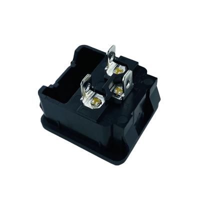 China . - 10~105 â „ ƒ Manufacturer Well Made Power Plug Switch Two In One C14 Socket Power Outlet for sale