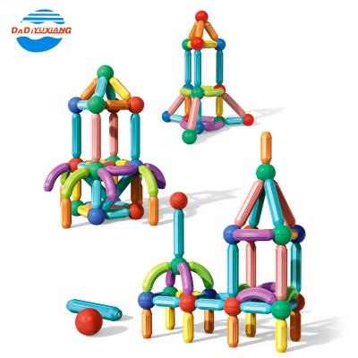 China Hot Sale 56PCS Magnetic Building Sticks Toys DADI OEM&ODM Amazon Educational Magnetic Building Sticks Kids Toys for sale