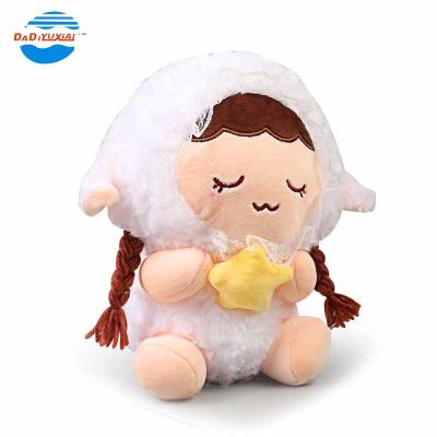 China Cute Design Toy Plush Toy Wholesalers Sleep Girl Stuffed Plush Toy Doll OEM ODM Toy Plush Toy Wholesalers Girl Stuffed Plush Toy Doll Factory for sale