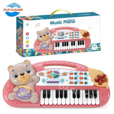 China DADI OEM&ODM Cartoon Electronic Educational Baby Play Piano 2022 Toy Keyboards Music Piano Keyboard Toy For Kids for sale