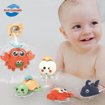 China Toy DADI Factory Cute Animal Bath Spray Water Baby Bath Toys Pour Baby Bath Toys Set 2021 for sale