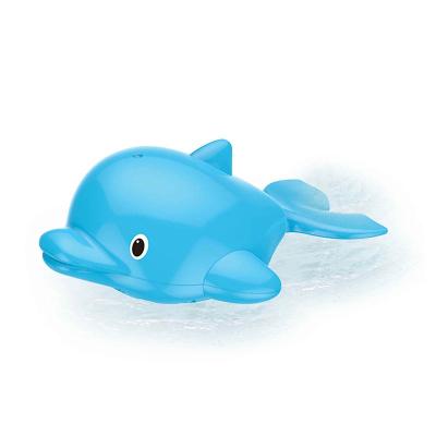 China Bath Toy Summer Children's Bath Toys Plastic Color Baby Marine Life Dolphin Bubble Bath Toys for sale