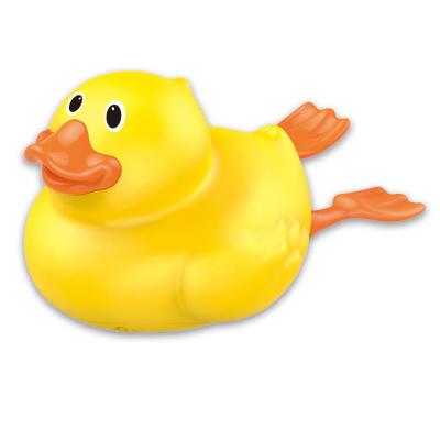 China Bath Toy Floating Plastic Duck Electric Animal Baby Bathing Swimming Toy for sale