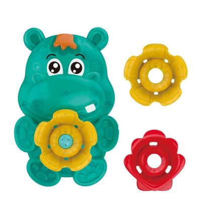 China Bath Toy 2021 New Baby Cartoon Animal Electronic Water Spray Bath Toy for sale