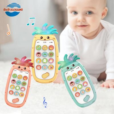 China Toy DADI Factory OEM&ODM Battery Operated Cute Cartoon Baby Development Toys Early Educational Baby Phone Toy for sale