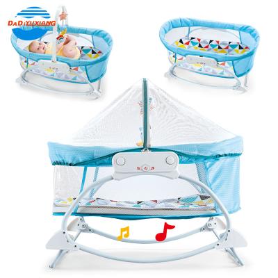 China DADI Factory Best Selling Carryover Swing Crib Crib Crib Hutch Baby Contemporary Musical Automatic Baby Swing Bed for sale