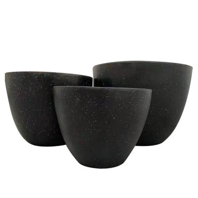 China Indoor and outdoor simple modern terrace flowerpot desktop tabletop fiber cement flowerpot balcony factory manufacturers wholesale for sale