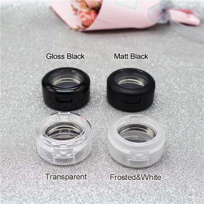 China Recyclable Single Black Eyeshadow Container Packaging Empty Containers for sale