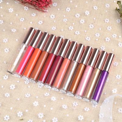 China Waterproof Custom Your Own Brand Clear Private Label Vegan Lip Gloss for sale