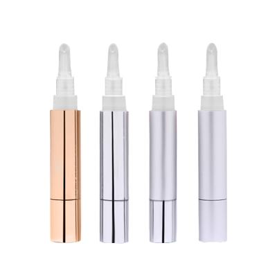 China Custom Logo Packaging Clear Empty Lipgloss Tube 5ml DIY Cosmetic Private Label With Brush Multicolor Lip Gloss Tube for sale